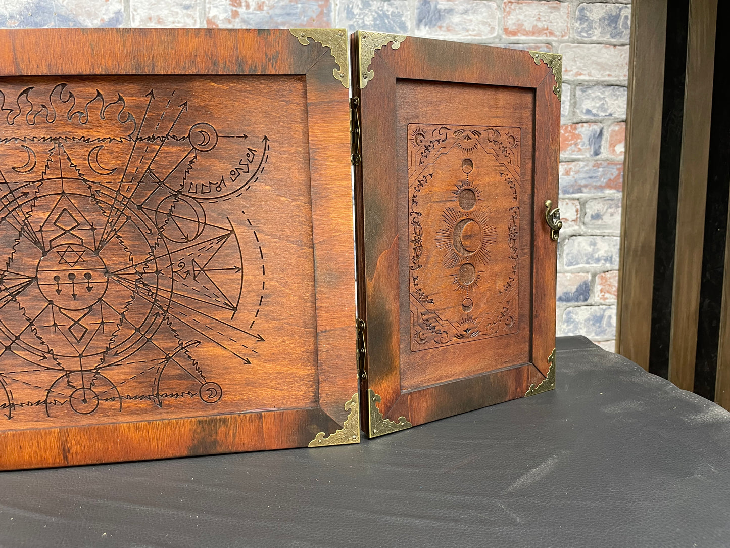 Esoteric Alchemy Personalized Wooden Dungeon Master Screen