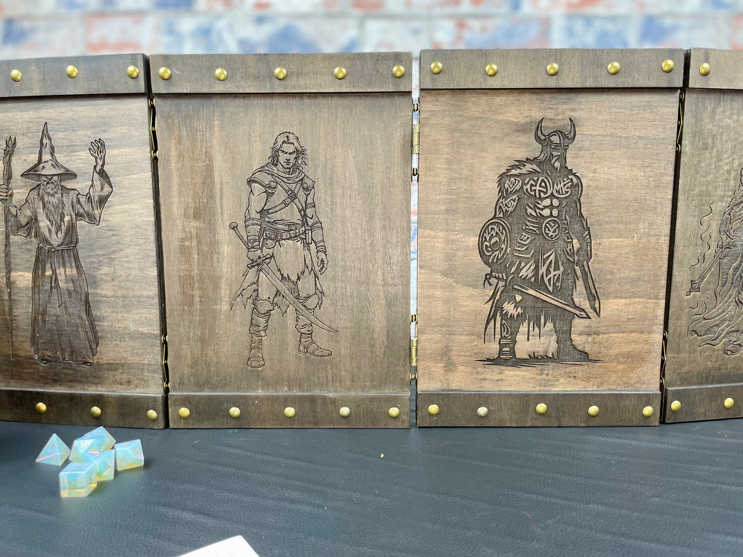 Folding 4-Panel "Choose your party" Dungeon Master Screen