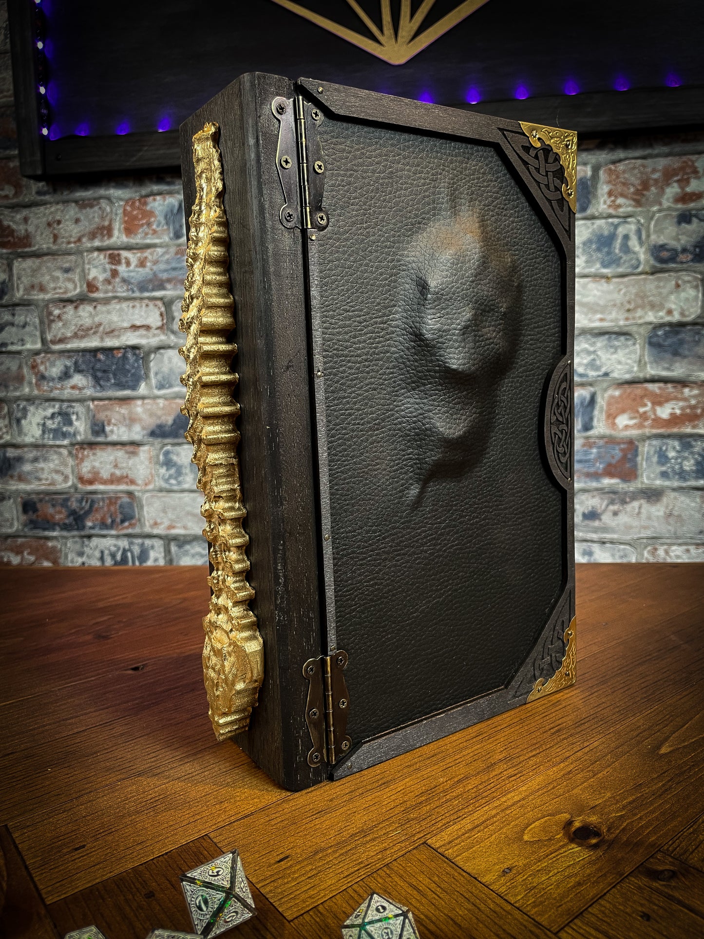 Book Of Lost Souls Solid Wood Dungeon Master Screen Free UK Delivery by Fandomonium