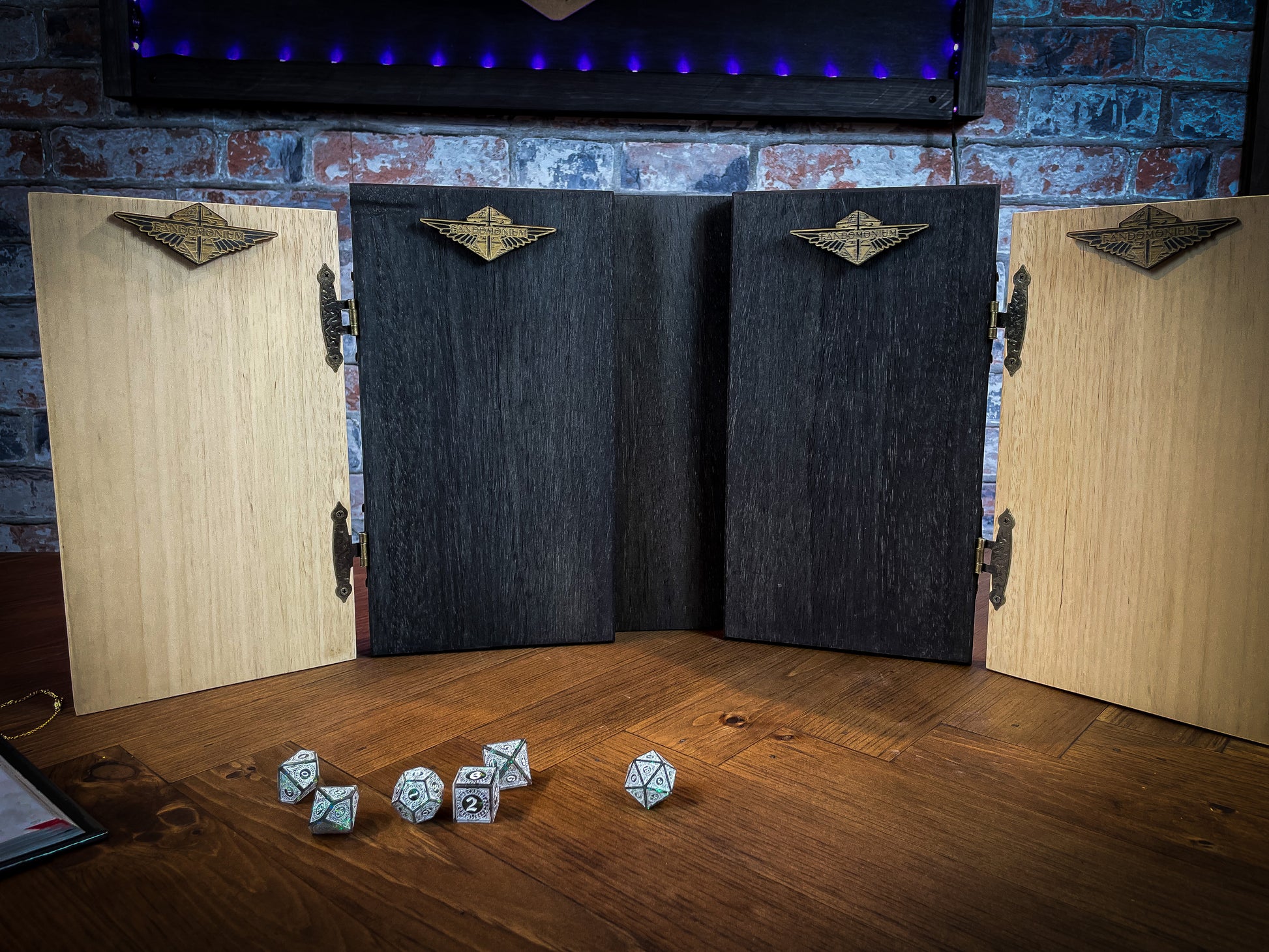 Book Of Lost Souls Solid Wood Dungeon Master Screen Free UK Delivery by Fandomonium