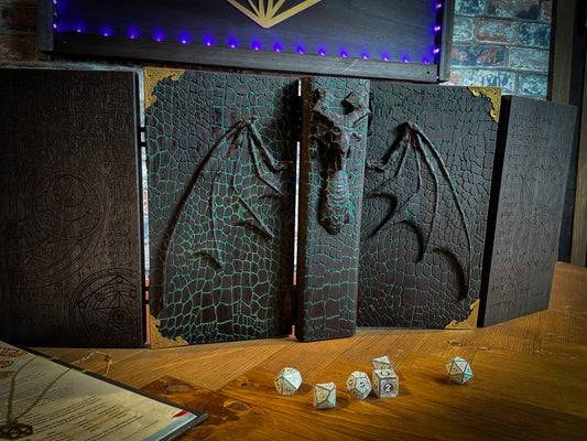 Book Of The Black Dragon Dungeon Master Screen