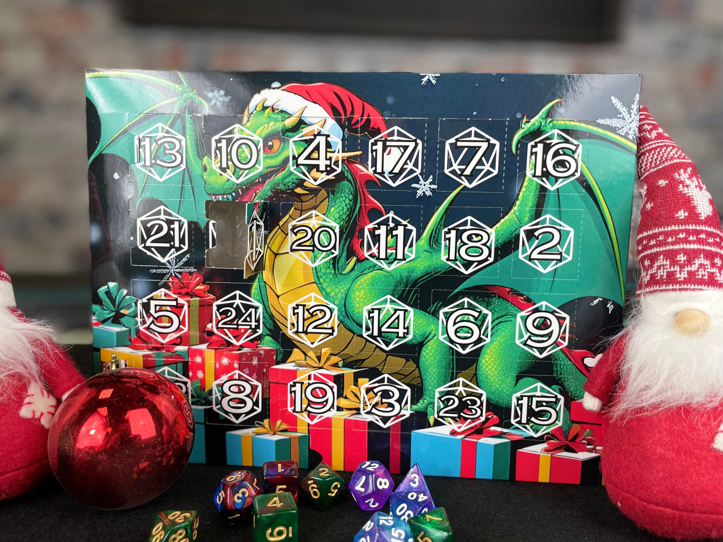 Dice Advent Calendar 2024 | D&D Christmas Calendar