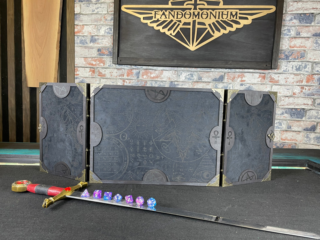 Dms Screen Handmade Dungeon Master Screens for Tabletop Gaming by Fandomonium