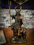 Loki  - Norse god of mischief solid resin figurine. Free UK Delivery by Fandomonium