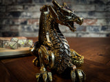 Mechanical Hatchling Steampunk Dragon Figurine. Free UK Delivery by Fandomonium