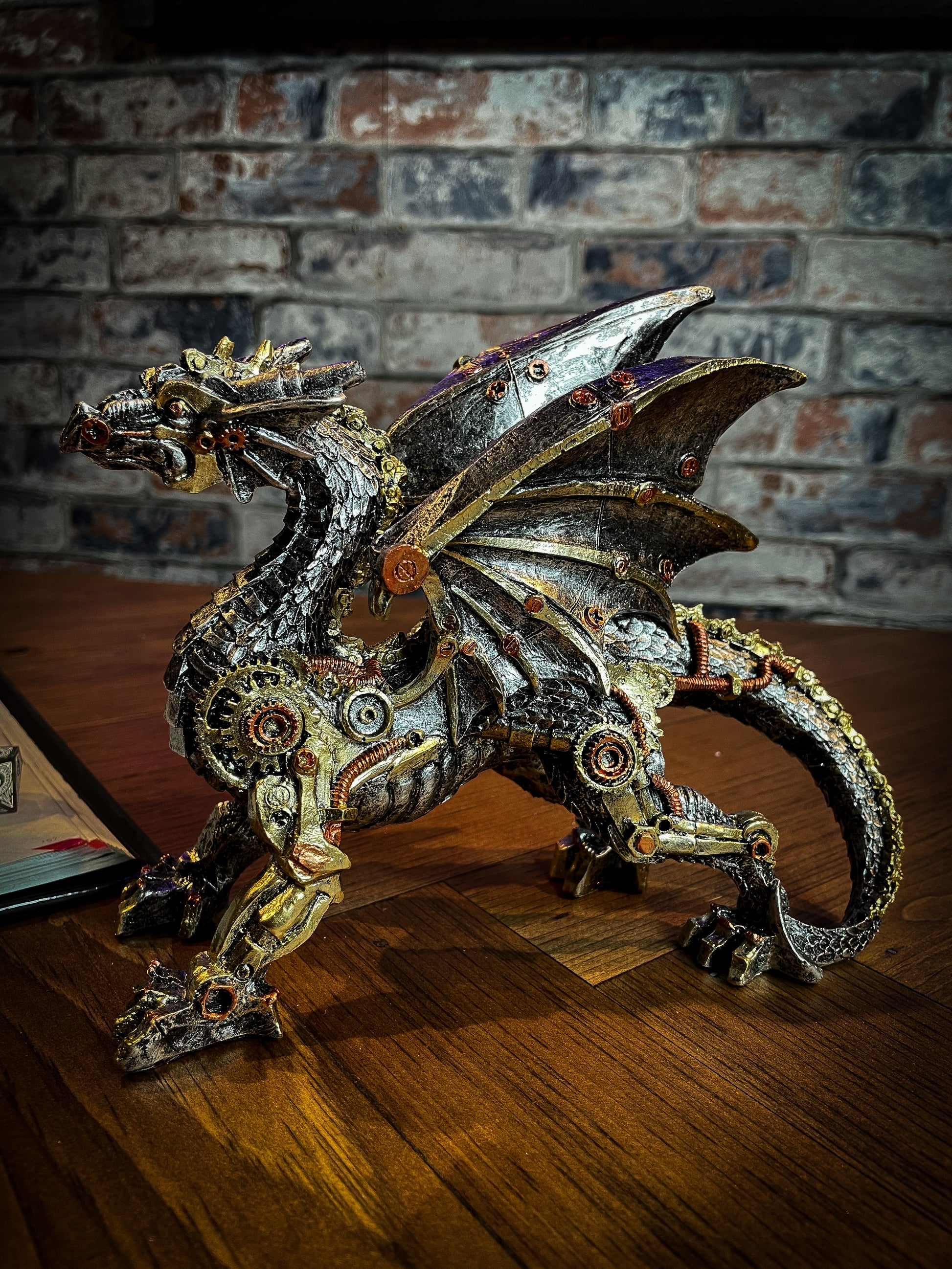 Small Dracus Machina Mechanical Dragon Resin Figure. Free UK Delivery from Fandomonium