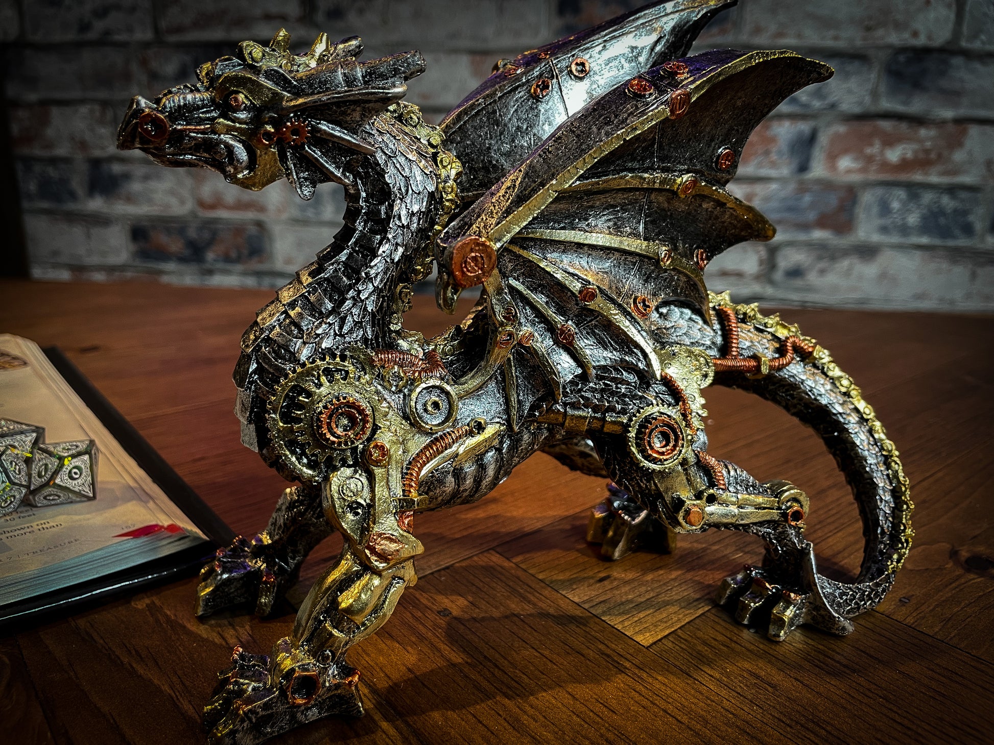 Small Dracus Machina Mechanical Dragon Resin Figure. Free UK Delivery from Fandomonium