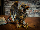 Mechanical Protector Steampunk Dragon Figurine. Free delivery by Fandomonium