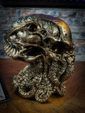 Designed by internationally renowned gothic and fantasy artist James Ryman, this monstrous skull holds the spirit of Cthulu. Who is said to resemble a human octopus which stands hundreds of meters tall, and transcends morality. Free UK Delivery by Fandomonium