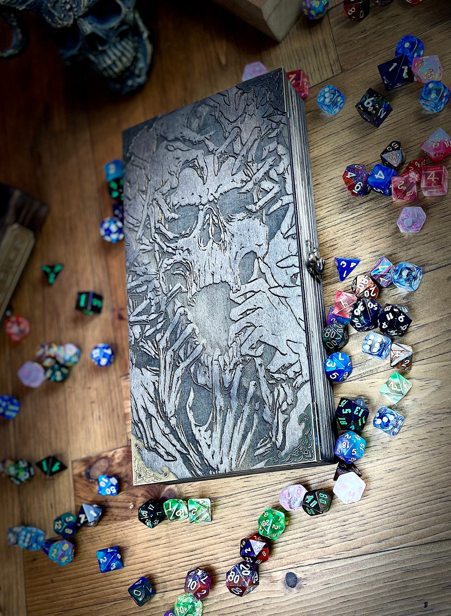 Necromancers Vault Dice Box | D&D Dice Box