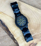 Norse Viking Style Wooden Watch | Personalised Viking Watch | Helm Of Awe Watch