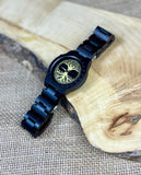 Norse Viking Style Wooden Watch | Personalised Viking Watch |  Yggdrasil Tree Of Life Watch