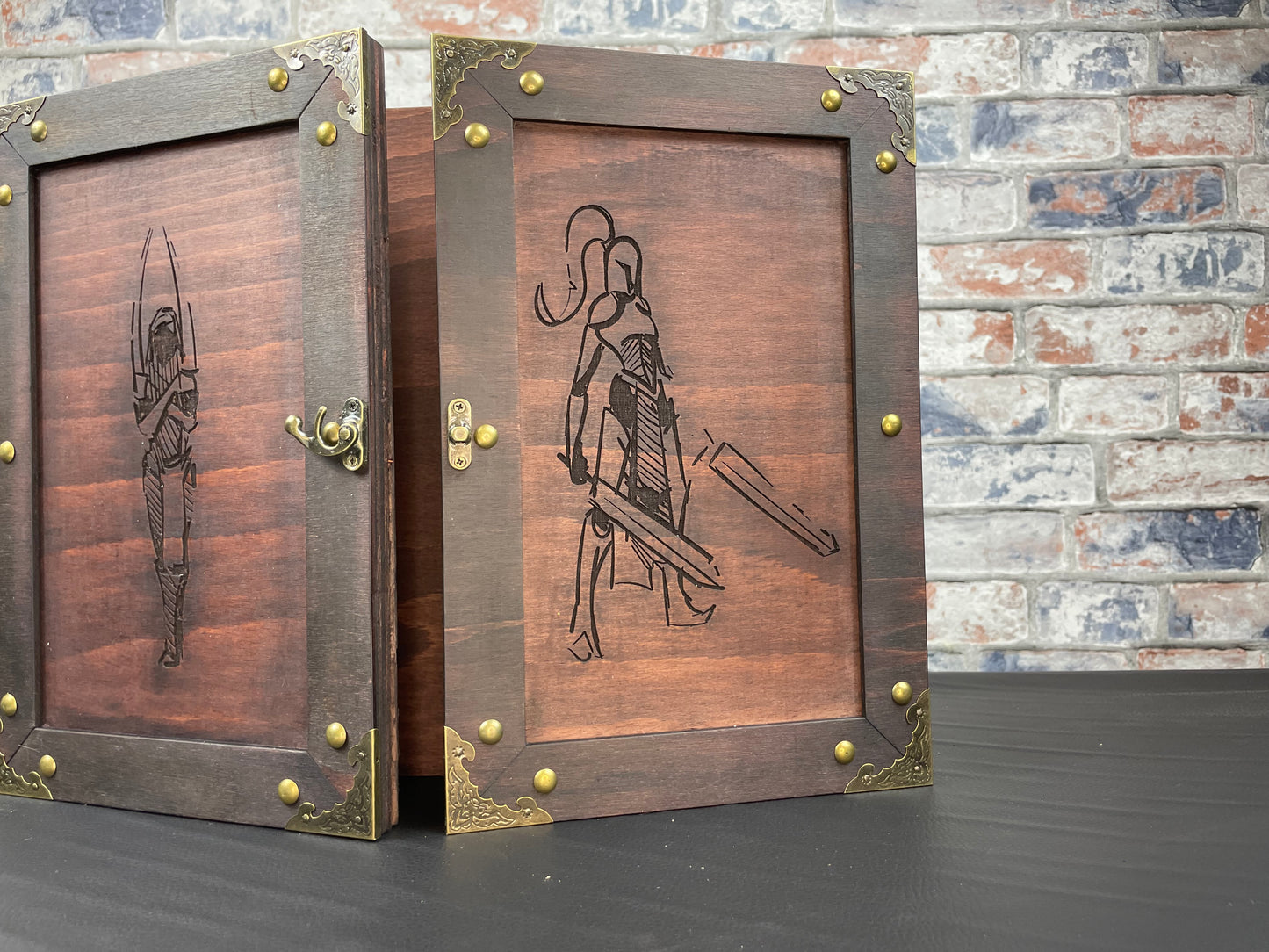 Personalised "Choose Your Party" Wooden Dungeon Master Screen