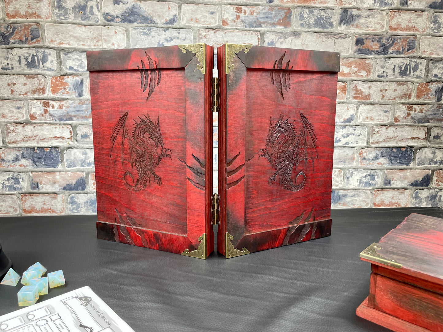 Folding 4-Panel Dungeon Master Screen