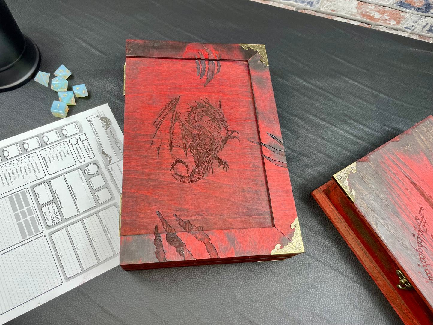 Folding 4-Panel Dungeon Master Screen
