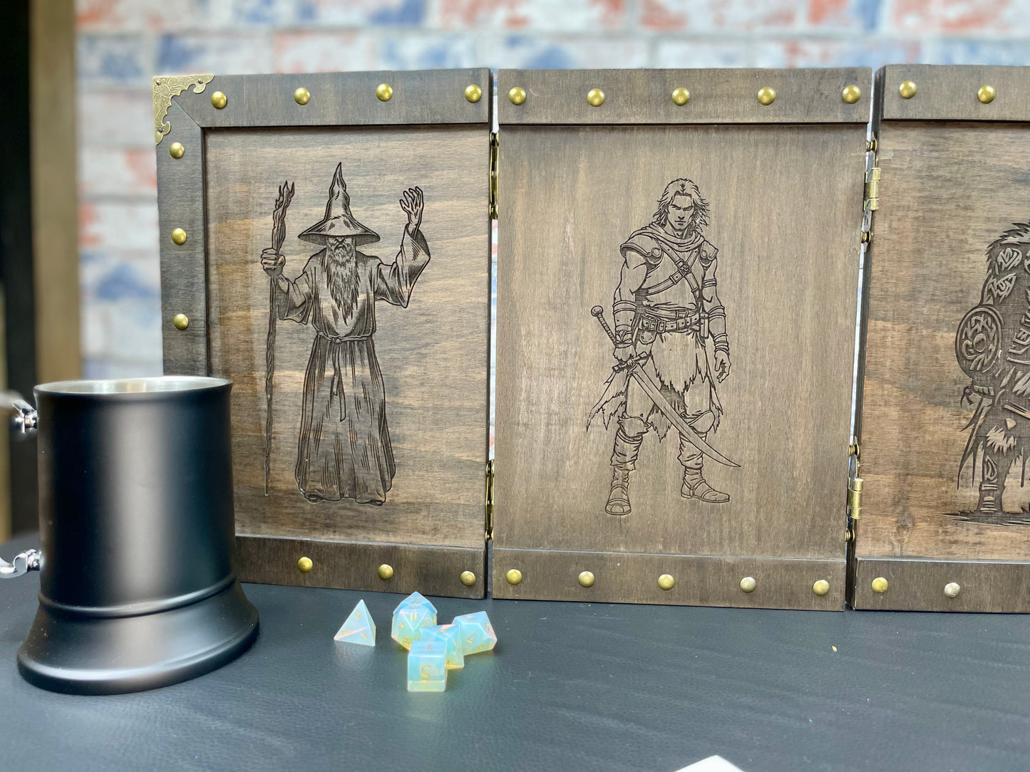 Folding 4-Panel "Choose your party" Dungeon Master Screen