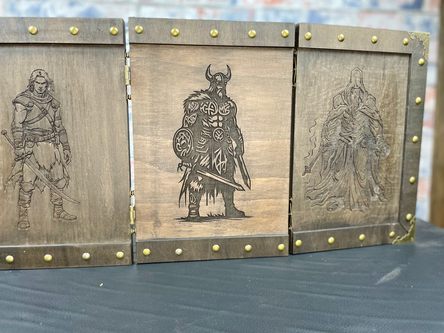 Folding 4-Panel "Choose your party" Dungeon Master Screen