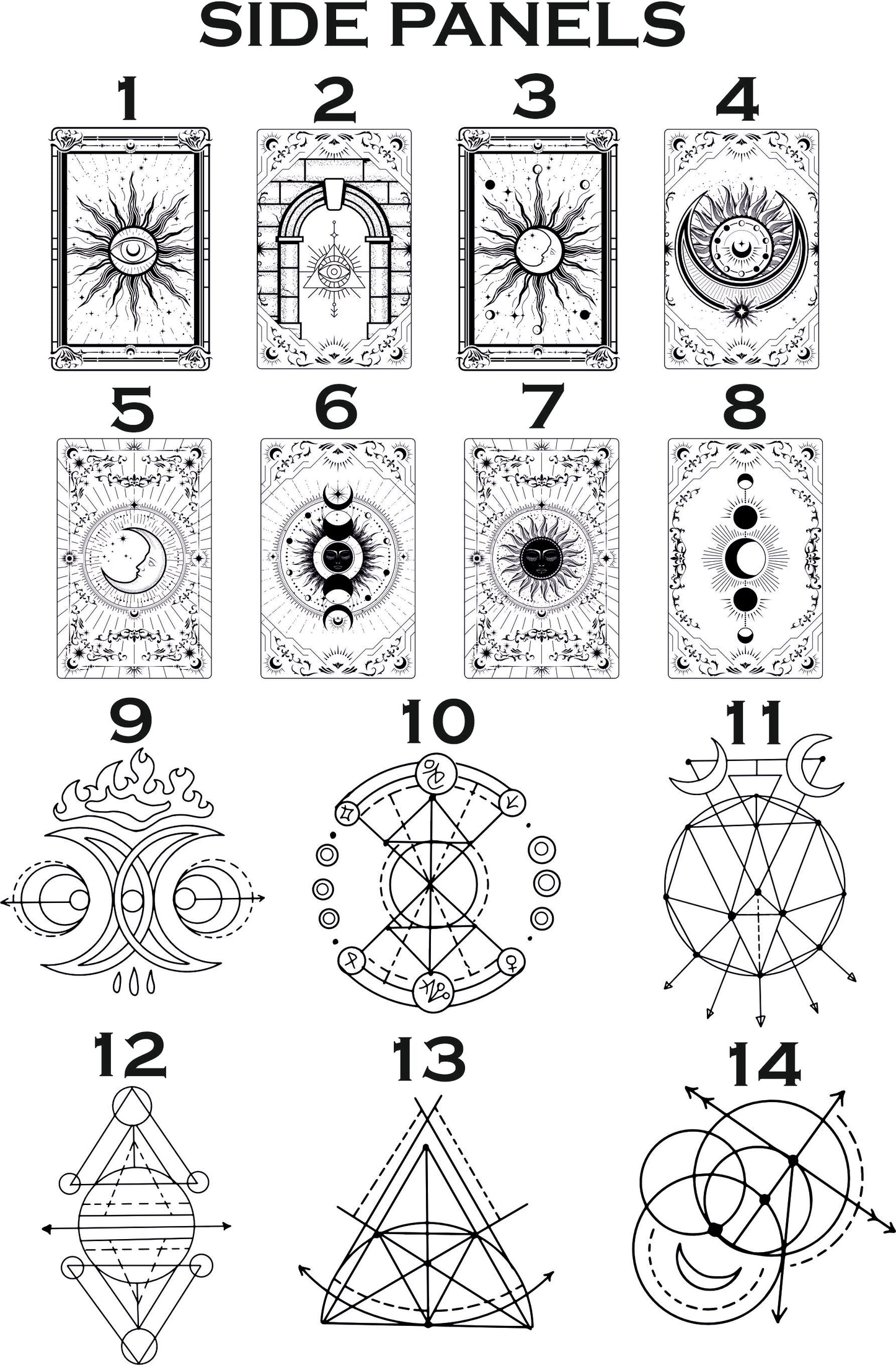 Esoteric Alchemy Personalized Wooden Dungeon Master Screen