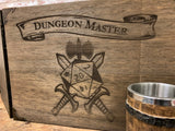 An impressive, budget friendly addition to your RPG setup. Featuring Fandomonium's Battle Axe D20 design, the screen's 3 sections fold on hinges and has an antique effect catch for easy storage. The finish is aged and antiqued by hand to give you that rustic, tavern feel. Hand made by Fandomonium