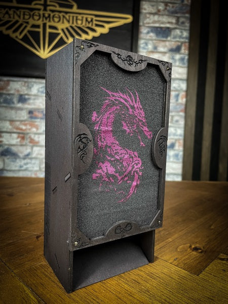 Dragon's Hoard Wooden Dice Tower