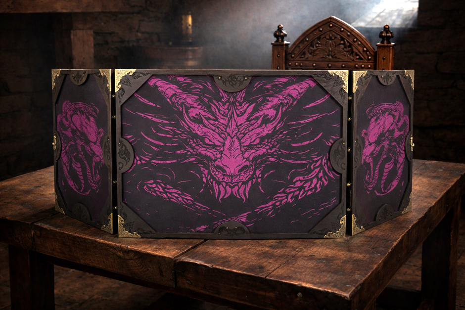 Handmade Dungeon Master Screens for Tabletop Gaming by Fandomonium