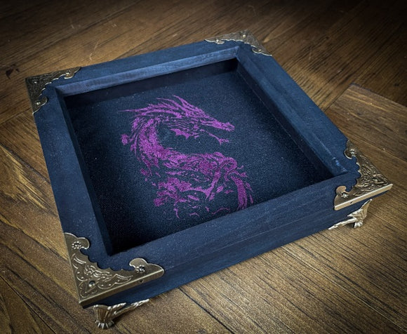 Dragon's Hoard Dice Rolling Tray