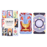 Tarot For All Ages Tarot Cards  The Tarot For All Ages tarot card deck by Elizabeth Haidle includes a 78-card deck and and informational guidebook. This deck has been thoughtfully designed for younger audiences with child-friendly illustrations and a simplified instruction booklet, making it a great starter deck for beginners of all ages. Beautifully presented in a sliding box. Free UK Delivery by Fandomonium