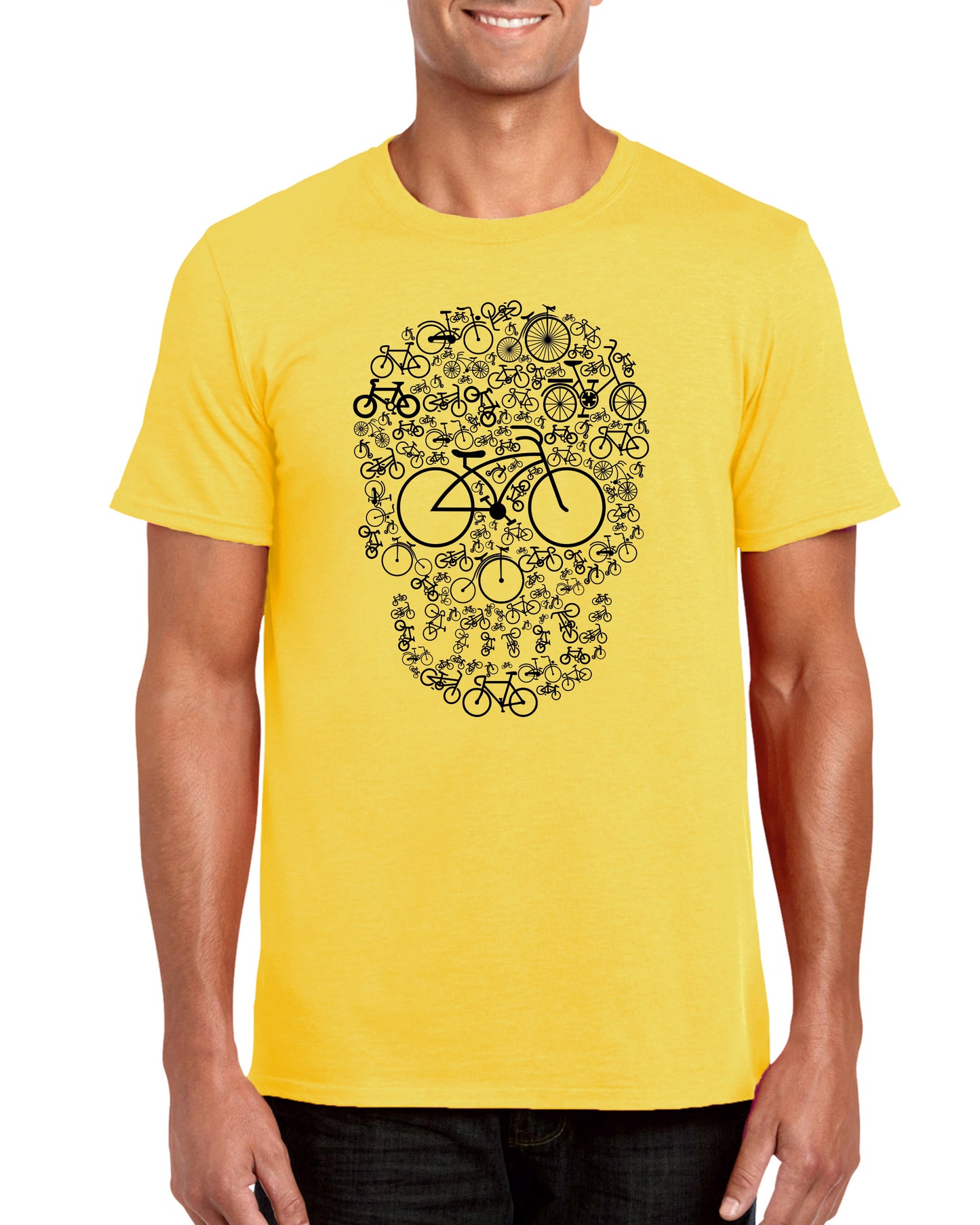 Bicycle Skull T-Shirt