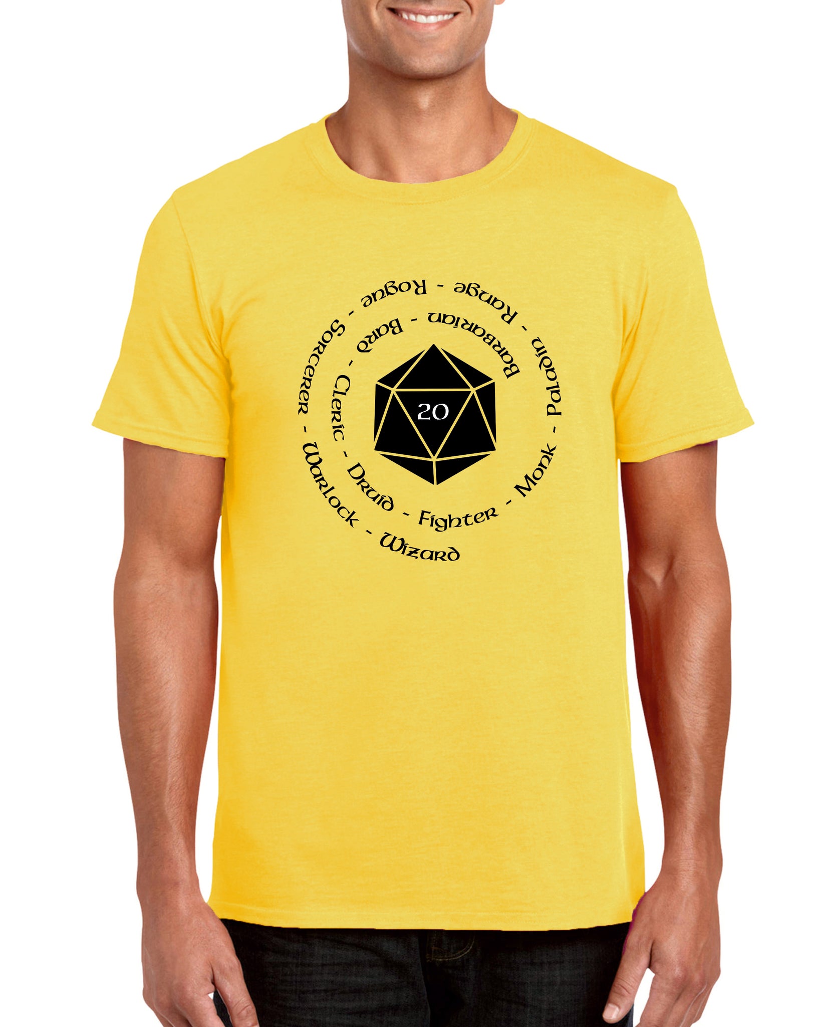 D&D 'D20 Swirl' TShirt Fandomonium