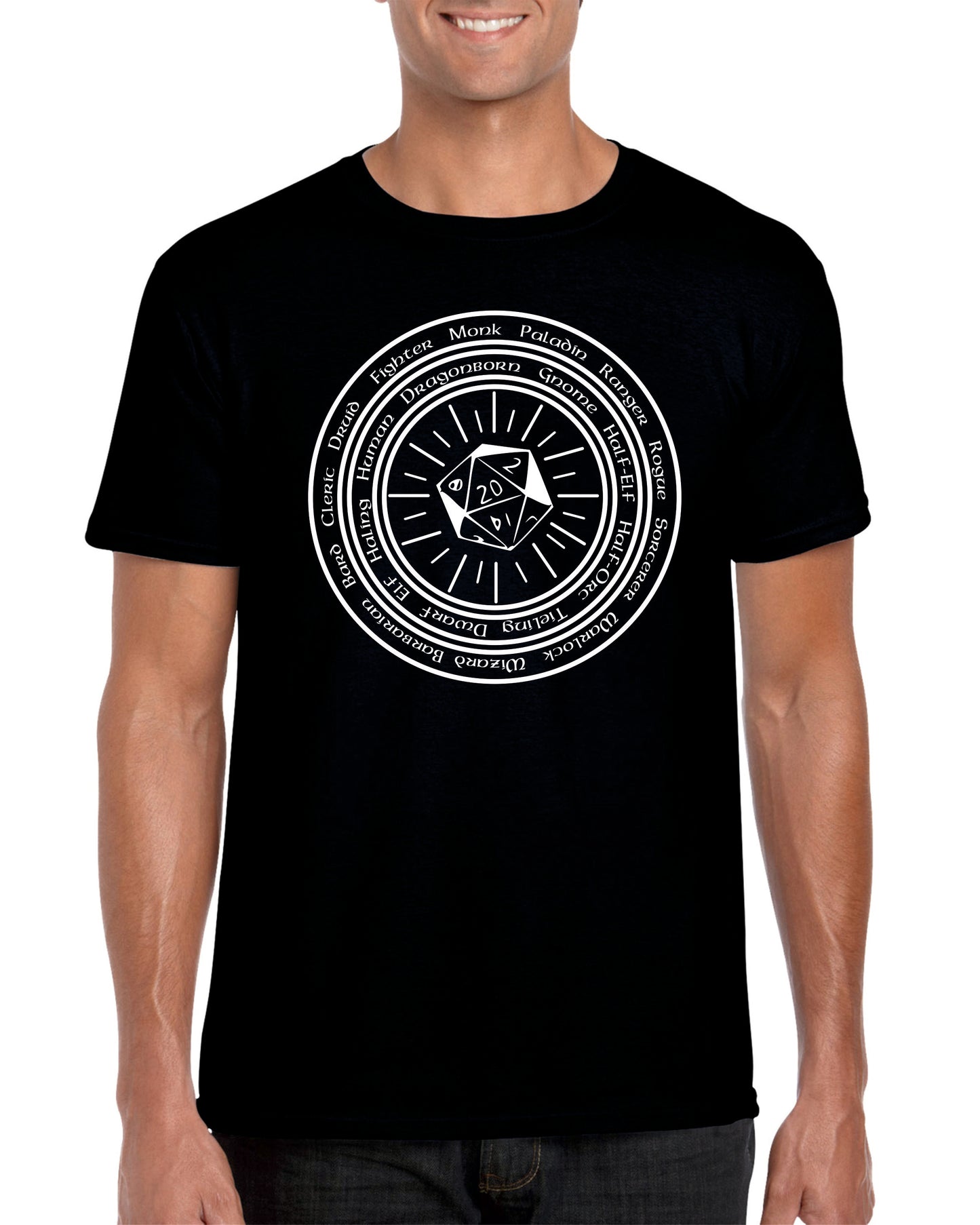 D&D 'Character Wheel' T-shirt