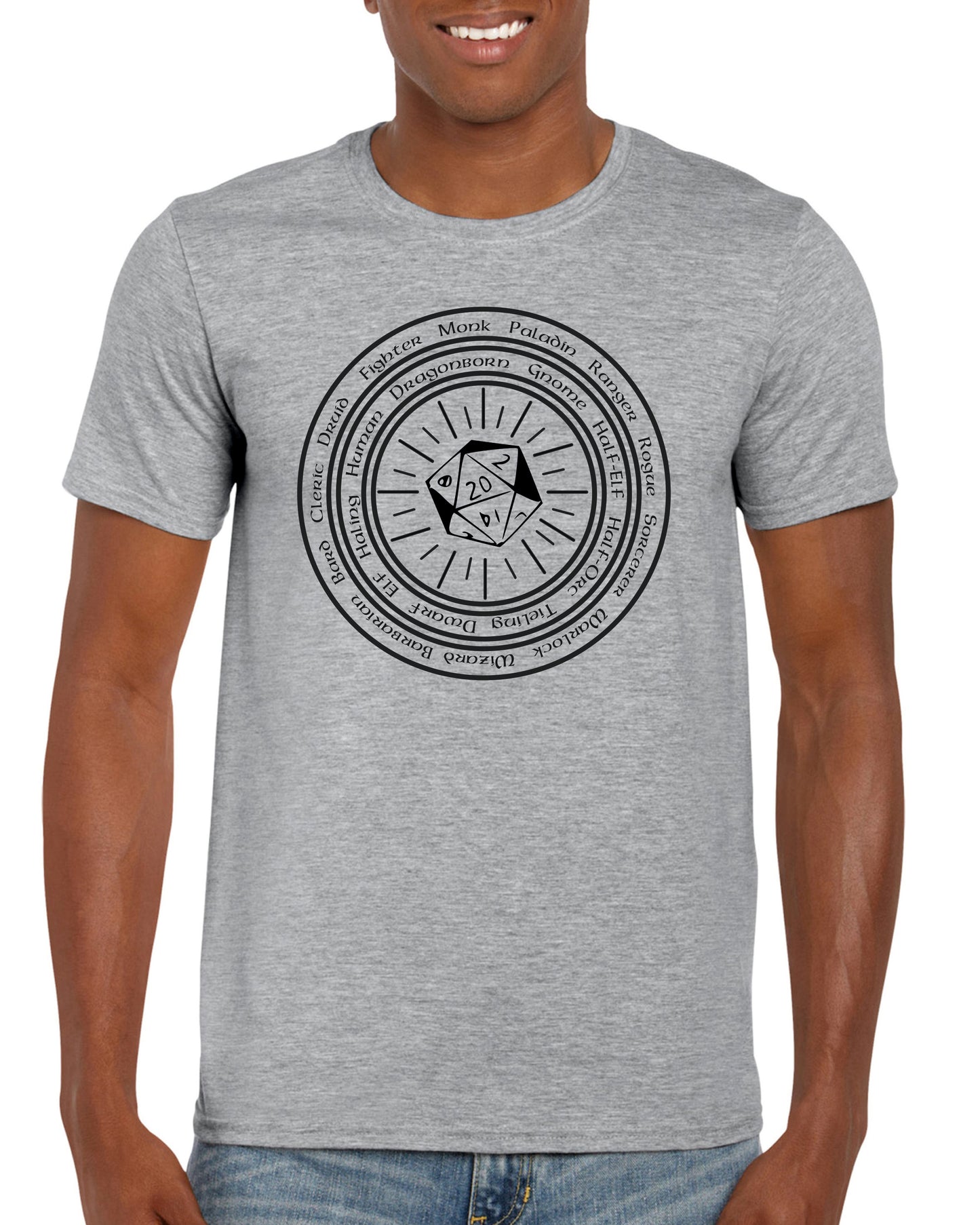 D&D 'Character Wheel' T-shirt