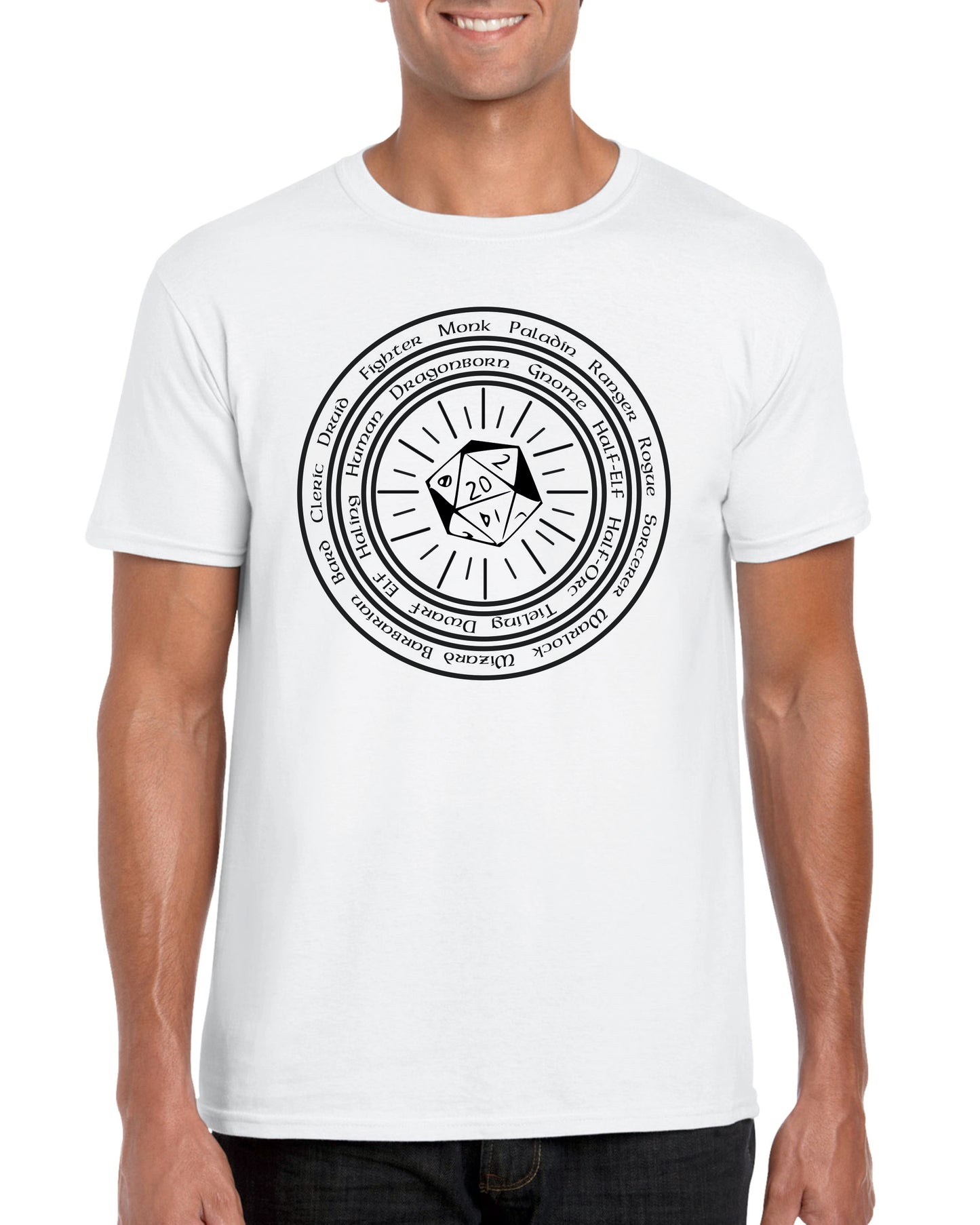 D&D 'Character Wheel' T-shirt