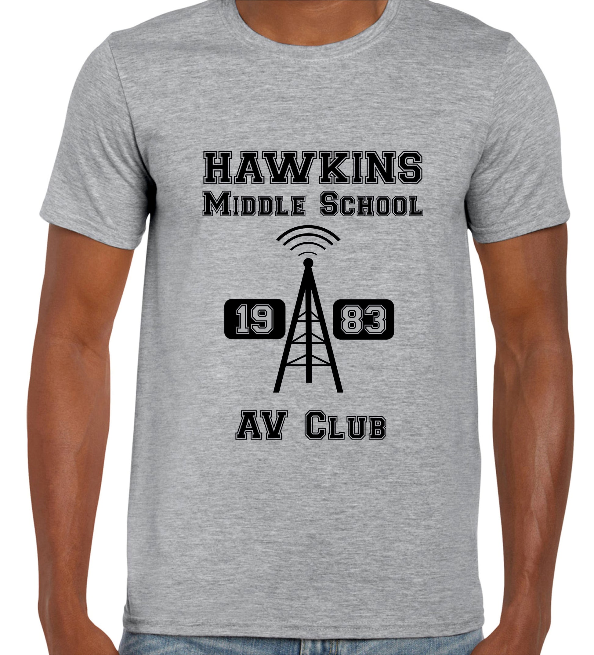 Hawkins AV Club T-shirt - Stranger Things - Fandomonium