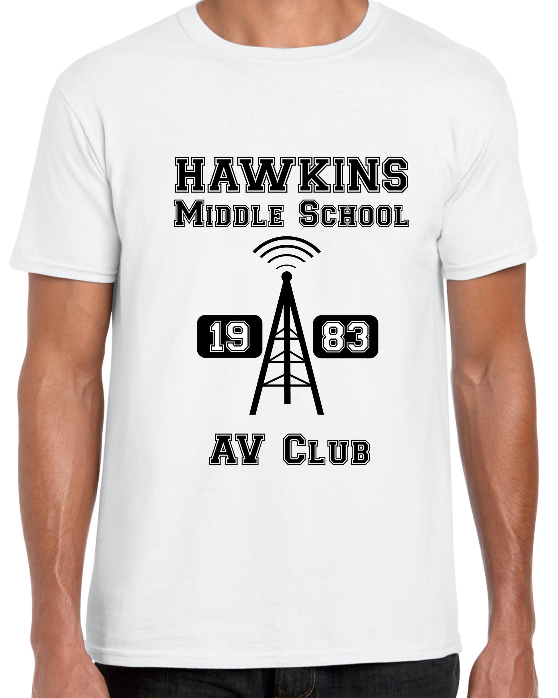 Hawkins AV Club T-shirt - Stranger Things - Fandomonium