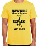 Hawkins AV Club T-shirt - Stranger Things - Fandomonium