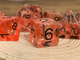 The Rogue's Dice - Rogue's Symbol Inset Polyhedral Dice Set