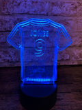 Football Shirt Personalised Nightlight