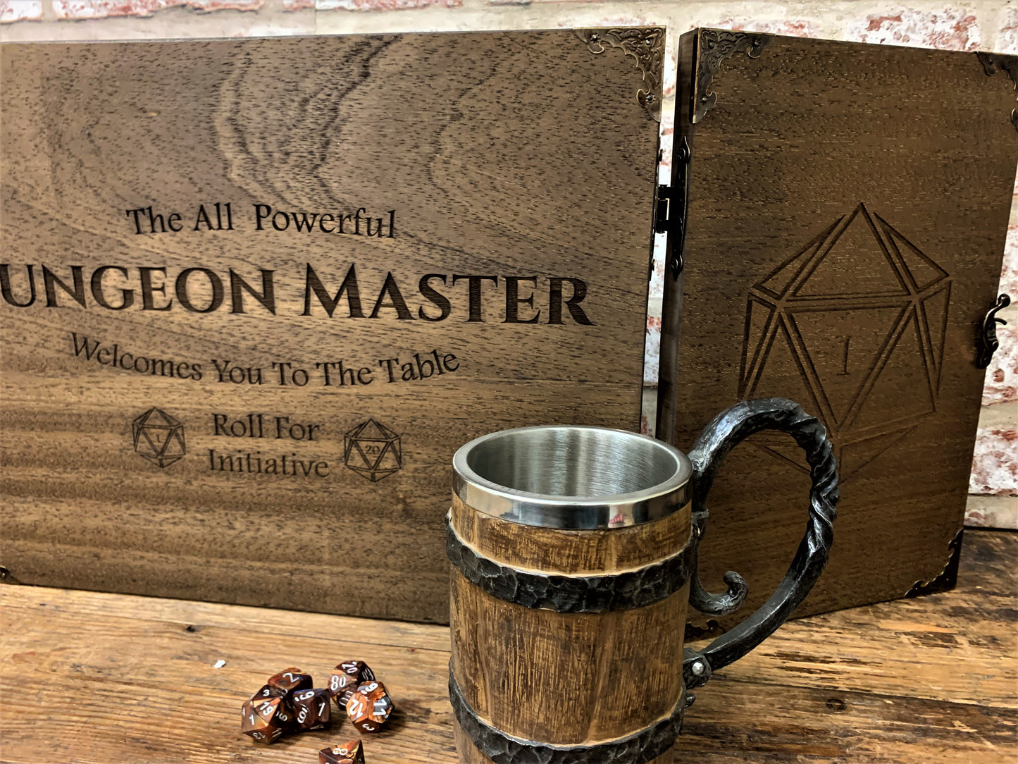 Wooden "All Powerful Dungeon Master" Screen