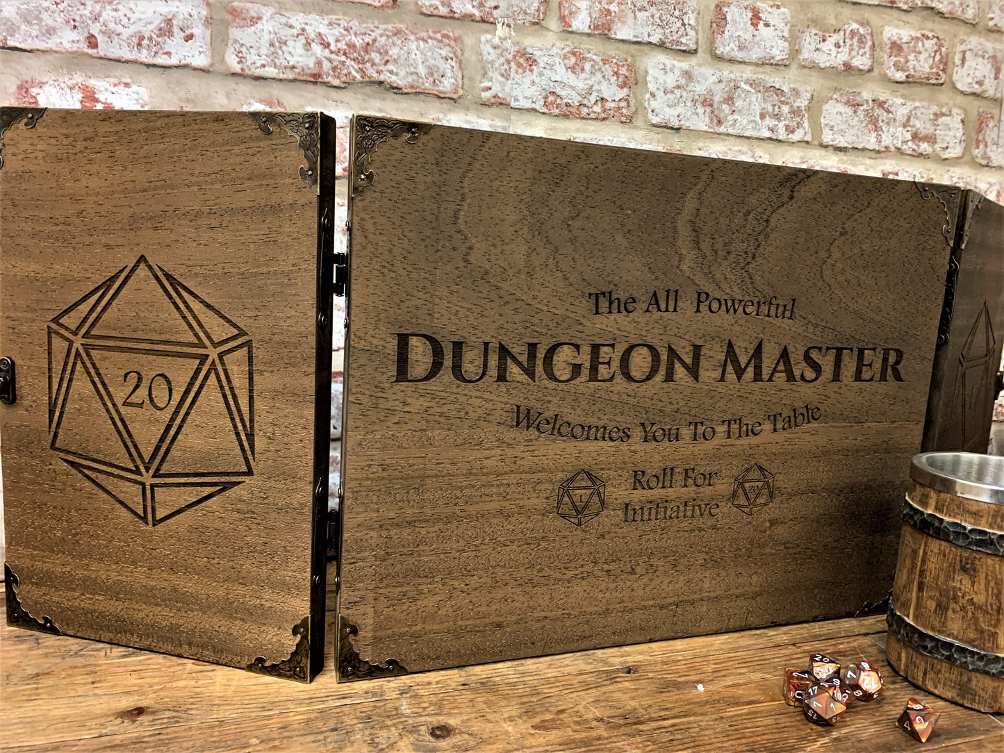 Wooden "All Powerful Dungeon Master" Screen