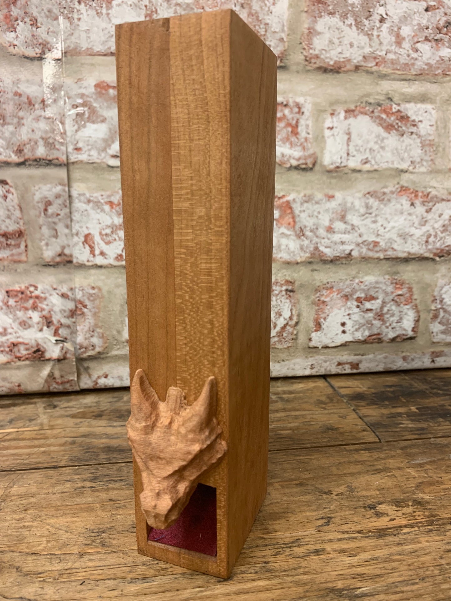 Luxury "The Dragon's Maw" Wooden Dice Tower