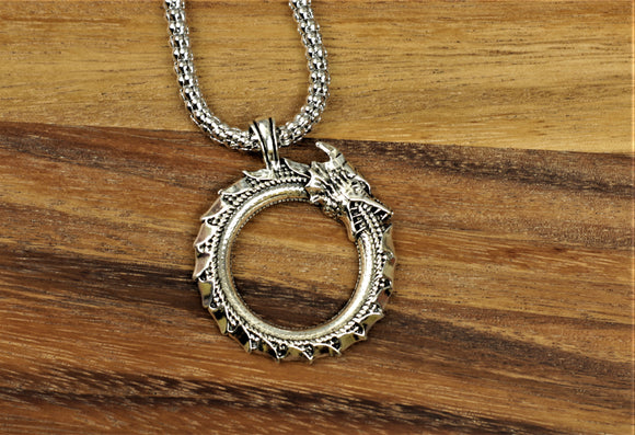 The Great Ouroboros Pendant Necklace