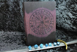 Book Style Viking Norse Dice Box And Roll Tray