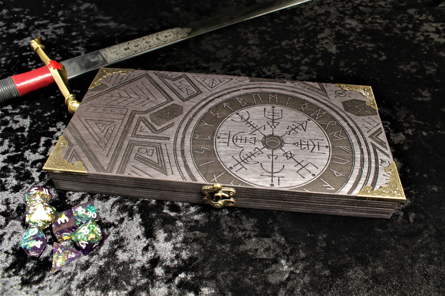 The Viking Vault Luxury Dice Box