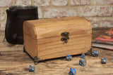Engraved Treasure Chest Dice Box With Feet By Fandomonium
