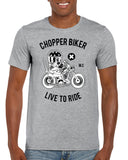 American Chopper - Live To Ride Cotton T-Shirt By Fandomonium