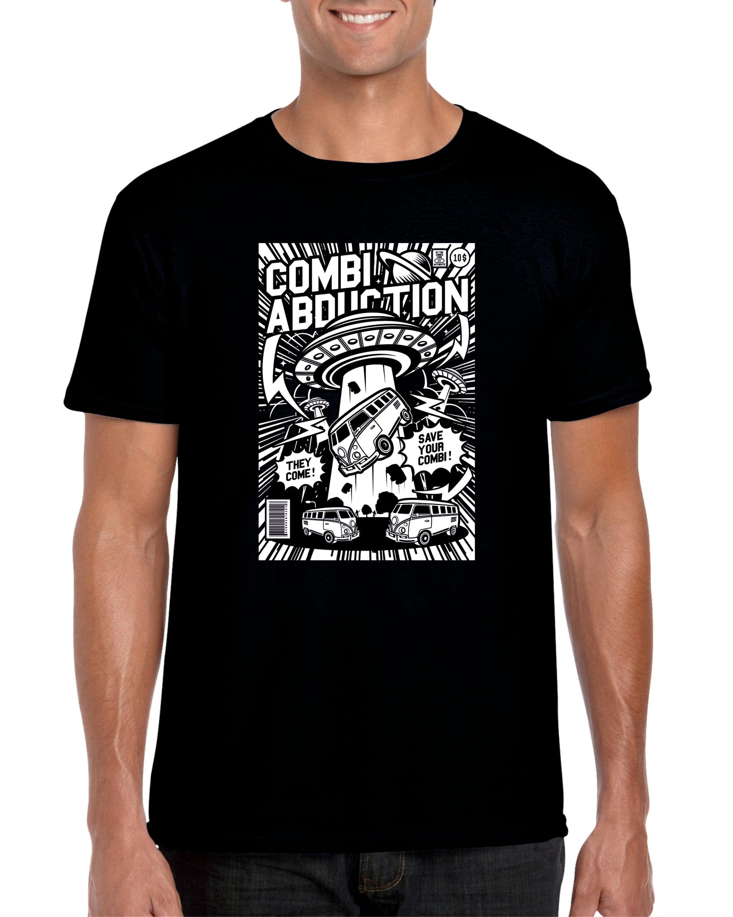 Camper Van Abduction T-Shirt