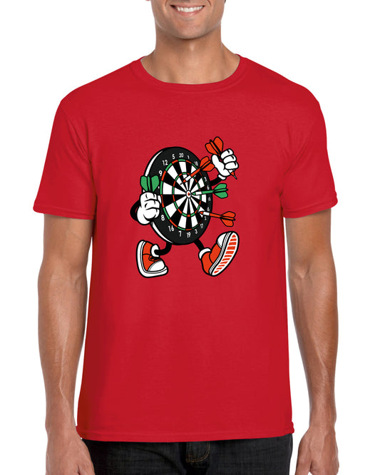 Dart Board Cartoon t-shirt