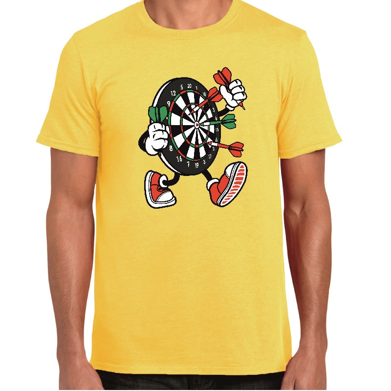 Dart Board Cartoon t-shirt