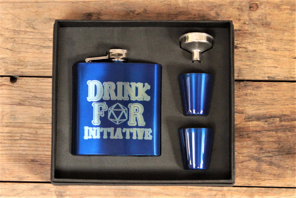 Drink For Initiative Hip Flask