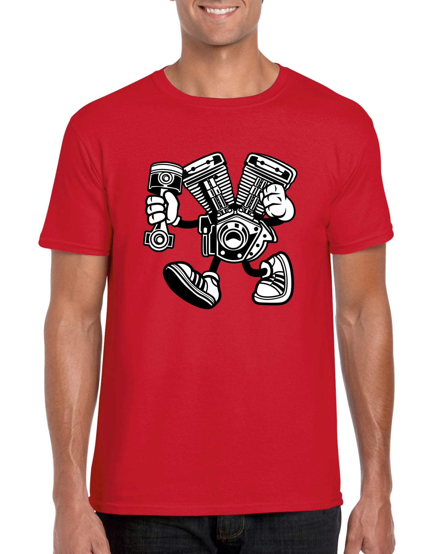 Engine Cartoon t-shirt